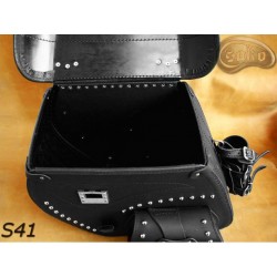 LEATHER SADDLEBAGS S41 *TO REQUEST*