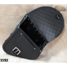 LEATHER SADDLEBAG S592 H-D SOFTAIL