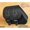 LEATHER SADDLEBAG S75 H-D SPORTSTER without bracket