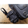 LEATHER SADDLEBAG S54 CROSS H-D SOFTAIL