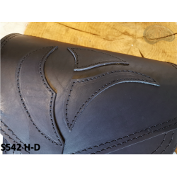 LEATHER SADDLEBAG S542 H-D SOFTAIL