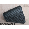 LEATHER SADDLEBAG S571 QUILTED H-D Sportster