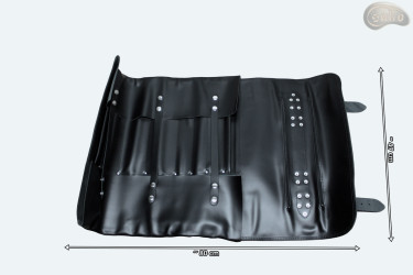 Taška / pouzdro na nůž  BLACK MATTE S ZIP (model 3)