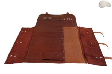 Taška / pouzdro na nůž  COGNAC S ZIP (model 3)