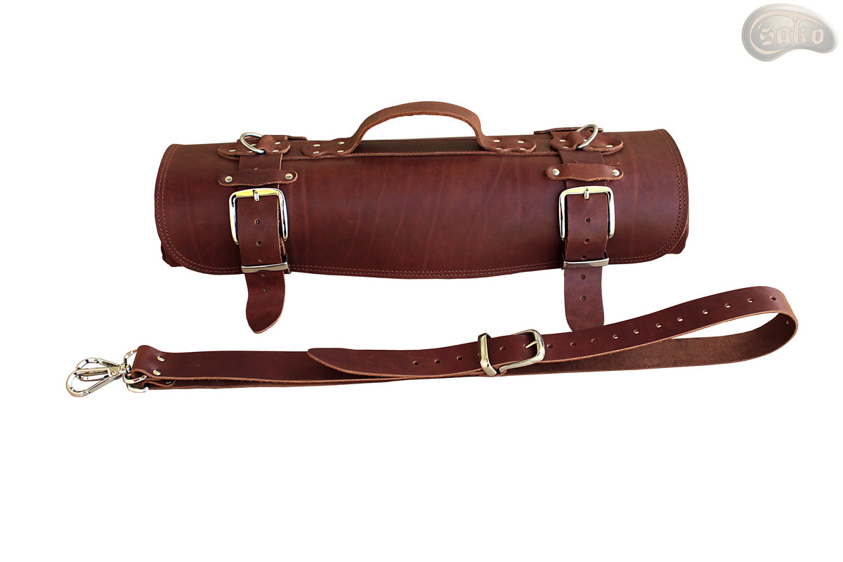 Taška / pouzdro na nůž  COGNAC S ZIP (model 3)