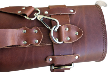 Taška / pouzdro na nůž  COGNAC S ZIP (model 3)