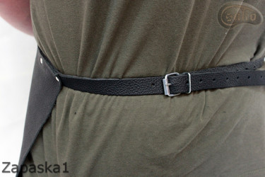 Kožená číšnická zástěra Zapaska1/ kuchařská zástěra/ ochranná/ svářečská zástěra/ pracovní zástěra