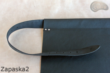 Kožená číšnická zástěra Zapaska2/ kuchařská/ ochranná/ svářečská/ pracovní zástěra s páskem do pracovních kalhot