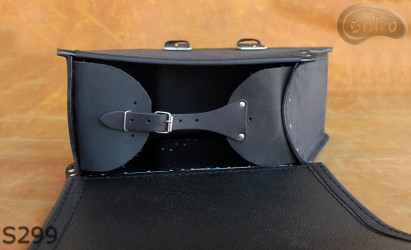 LEATHER SADDLEBAGS S299 *TO REQUEST*