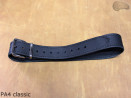 Classic, universal PA4 leather trouser belt