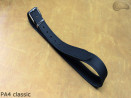 Classic, universal PA4 leather trouser belt