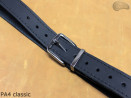 Classic, universal PA4 leather trouser belt