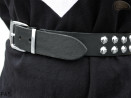 PA5 leather strap with 14 mm decorative rivets
