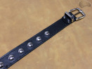 PA6 leather strap with 17 mm decorative rivets