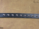 PA6 leather strap with 17 mm decorative rivets