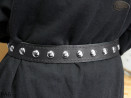 PA6 leather strap with 17 mm decorative rivets