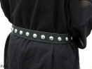 PA6 leather strap with 17 mm decorative rivets