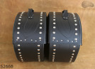 LEATHER SADDLEBAGS S266