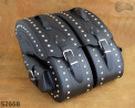 LEATHER SADDLEBAGS S266
