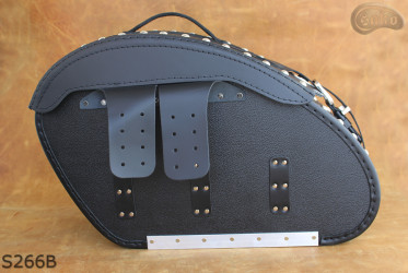 LEATHER SADDLEBAGS S266