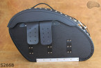 LEATHER SADDLEBAGS S266