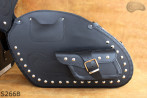 LEATHER SADDLEBAGS S266