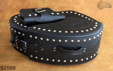 LEATHER SADDLEBAGS S266