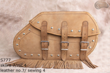 LEATHER SADDLEBAGS S777 *TO REQUEST*