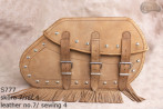 LEATHER SADDLEBAGS S777 *TO REQUEST*