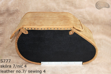 LEATHER SADDLEBAGS S777 *TO REQUEST*