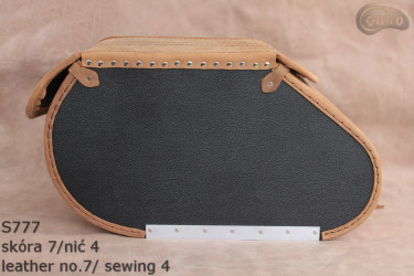 LEATHER SADDLEBAGS S777 *TO REQUEST*