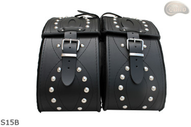 LEATHER SADDLEBAGS S15