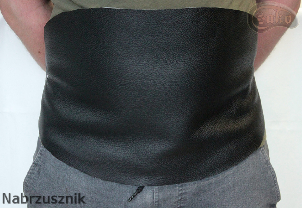 Kožený chránič břicha, ohnivzdorný, svářečský, zámečnický, tesařský, soustružnický