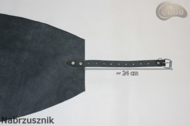 Kožený chránič břicha, ohnivzdorný, svářečský, zámečnický, tesařský, soustružnický
