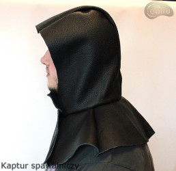 Kožená kovářská zámečnická svářečská kukla