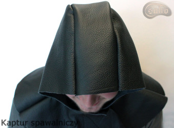 Kožená kovářská zámečnická svářečská kukla