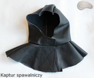 Kožená kovářská zámečnická svářečská kukla