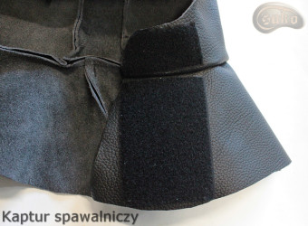 Kožená kovářská zámečnická svářečská kukla