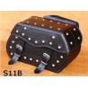 LEATHER SADDLEBAGS S11