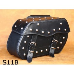 LEATHER SADDLEBAGS S11