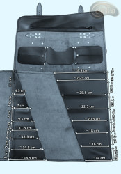 Taška / pouzdro na nůž COGNAC (model 2)