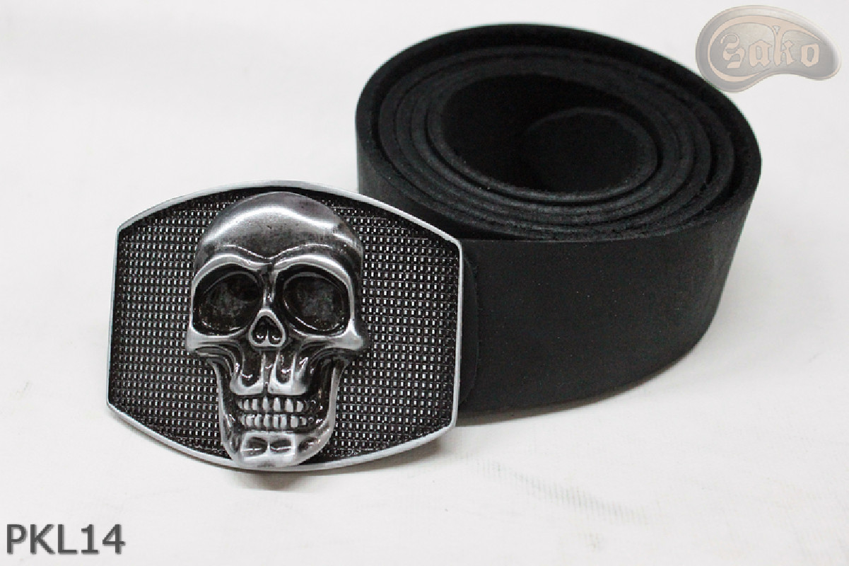 Kožený kalhotový pásek PKL14