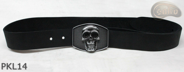 Kožený kalhotový pásek PKL14