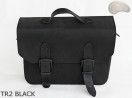 Kožená taška přes rameno TR2 BLACK