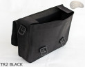 Kožená taška přes rameno TR2 BLACK