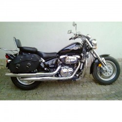 LEATHER SADDLEBAGS S14