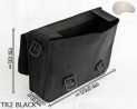 Kožená taška přes rameno TR2 BLACK