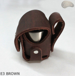 E3 HNĚDÝ6 obal pouzdra na buben revolveru Remington ráže 44 COLT1860