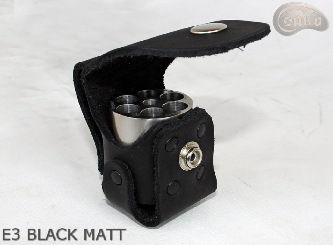 E3 BLACK MATT obal pouzdra na buben revolveru Remington ráže 44 COLT1860 E3 BLACK MATT obal pouzdra na buben revolveru Remington ráže 44 COLT1860