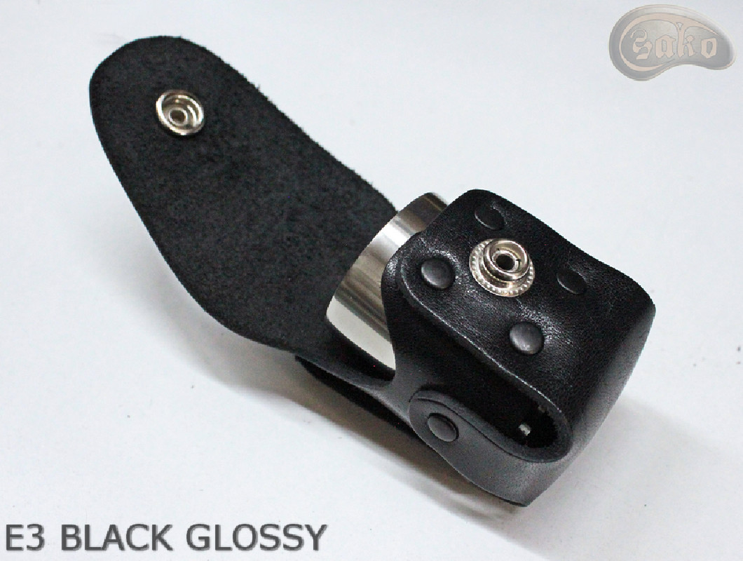 E3 BLACK GLOSSY holster case for the Remington 44 caliber revolver drum E3 BLACK GLOSSY holster case for the Remington 44 caliber revolver drum